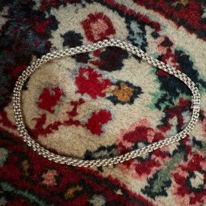 Sterling silver Elegant Silver Chain Necklace